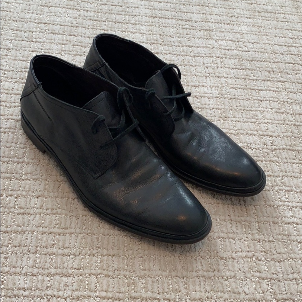 John Varvatos Leather Chukka boot
